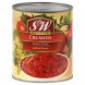 S&W crushed - in rich puree tomatoes/crushed Calories