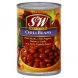 S&W chili beans Calories