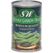 S&W whole green beans vegetables Calories