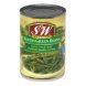 S&W sliced green beans premium Calories
