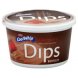 dips dip whipped, chocolate