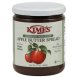 Kimes apple butter spread sweetened with honey Calories