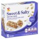 Ahold sweet & salty pretzel bars white chocolate chip Calories