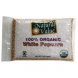 100% organic white popcorn