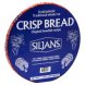Siljans crisp bread traditional whole rye Calories