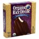 organic rice divine non-dairy frozen chocolate covered bars very vanilla