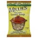 Millie's real italian lentil soup lentil soup, vegetarian style Calories