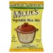 Millie's vegetable rice mix chicken flavored Calories