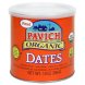 dates organic, pitted