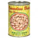 italian beans borlotti beans in salted water