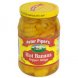 Peter Pipers hot banana pepper rings Calories