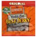 Lowreys big beef beef jerky tender cut, original Calories