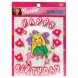 candy cake decoration barbie, happy birthday