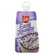 easy squeeze icing decorating, purple