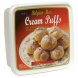 cream puffs chocolate dipped, belgian mini