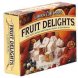 fruit delights candy with walnuts, pecans, macadamias