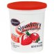 yogurt low fat, strawberry, 1% milkfat