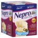 Nepro therapeutic nutrition for people on dialysis, homemade vanilla Calories