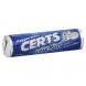 Certs classic mints mint s, with retsyn crystals, peppermint Calories