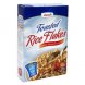 Shaws cereal toasted rice flakes Calories