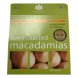 macadamias oven roasted, natural with sea salt