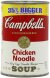 Campbells chicken noodle soup healthy request, chunky Calories