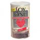 Soy One soy protein drink mix delicious chocolate Calories