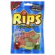 Rips candy strawberry/green apple Calories