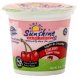 Sunshine dairy foods nonfat yogurt light & creamy, cherry Calories