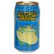 natural iced tea with natural lemon flavors