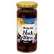 organic black olives tree-ripened