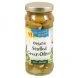 organic stuffed green olives with almonds