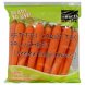 Earth Exotics carrots baby, peeled Calories