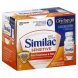sensitive on-the-go infant formula milk-based, with iron, ready to feed, birth to 12 months