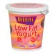 low fat yogurt cherry vanilla