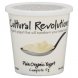 Kalona Organics cultural revolution yogurt organic, plain Calories