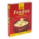 fondue genuine swiss cheese, classic