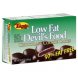 chocolate cookie cakes low fat devil's food