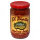 El Pinto medium salsa all natural Calories