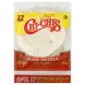 Mannys flour tortillas soft taco size Calories