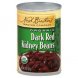 kidney beans dark red, organic