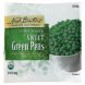 peas organic, sweet green