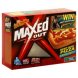 maxed out lunch combinations deep dish pizza, extra cheesy