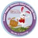 chocolate coin & collectible sticker hoppin ' poppin ', peter cottontail