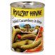 Kvuzat Yavne pickled cucumbers in brine Calories