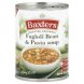 Baxters Soup selected originals soup fagioli bean & pasta Calories