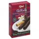 Q.Bel Foods wafers rolled, covered in chocolate, deep dark chocolate Calories