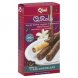 Q.Bel Foods q rolls milk chocolate rolled wafers Calories