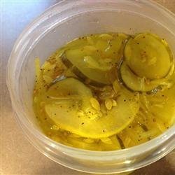 Microwave Bread and Butter Pickles