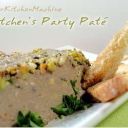 Chicken Liver and Pistachio Nut Pate